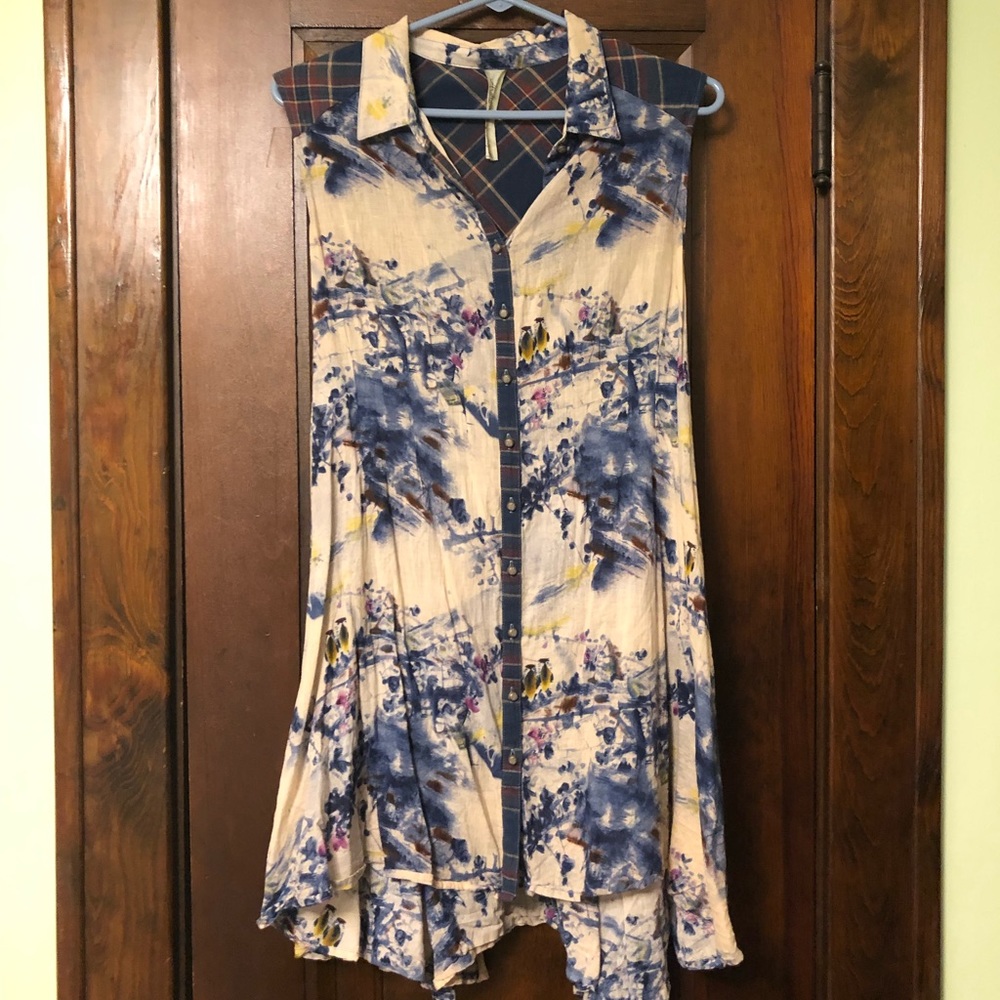 Tie dyed dress